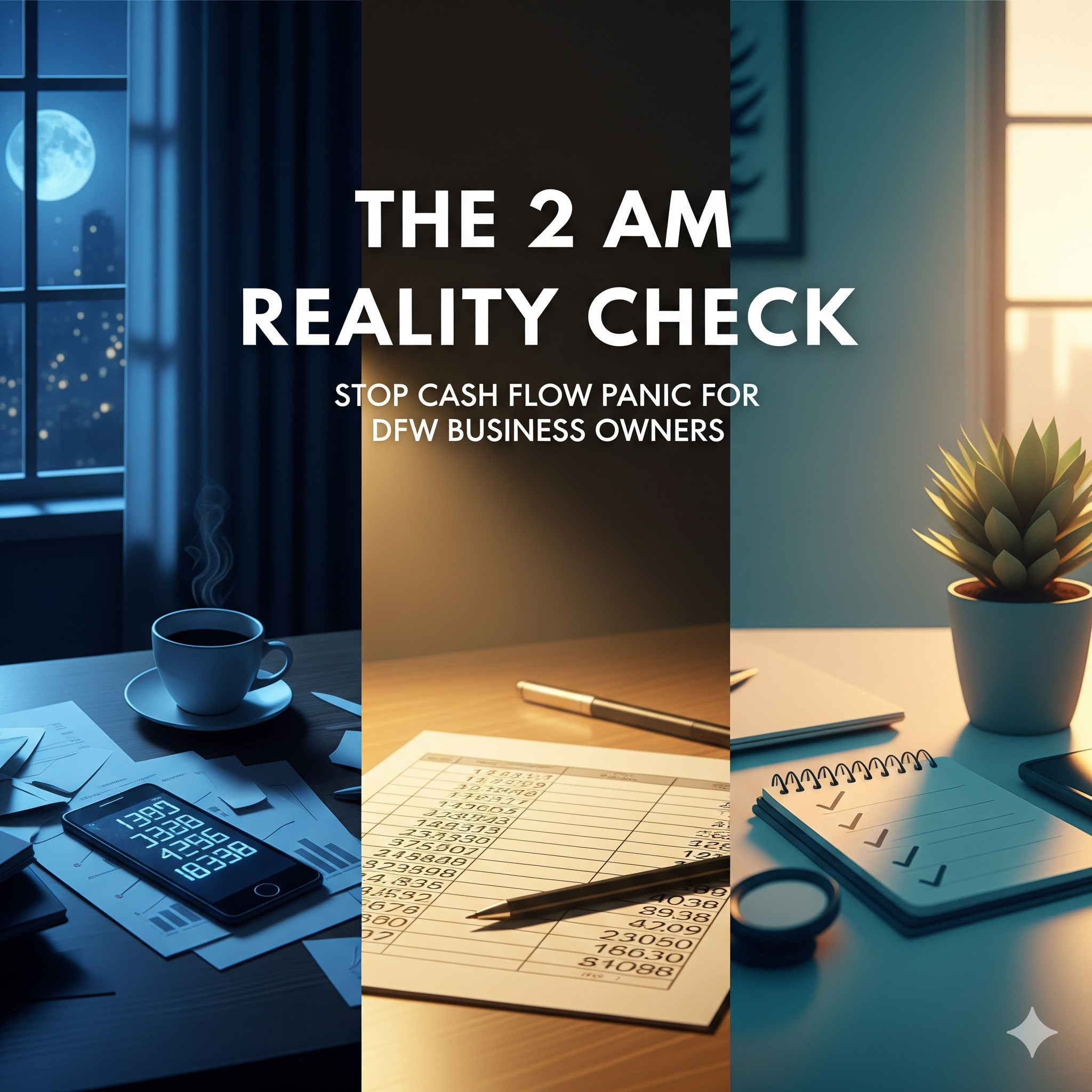 The 2 AM Reality Check: Stop Cash Flow Panic for DFW Business Owners