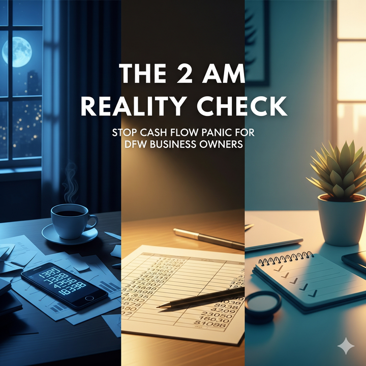 The 2 AM Reality Check: Stop Cash Flow Panic for DFW Business Owners